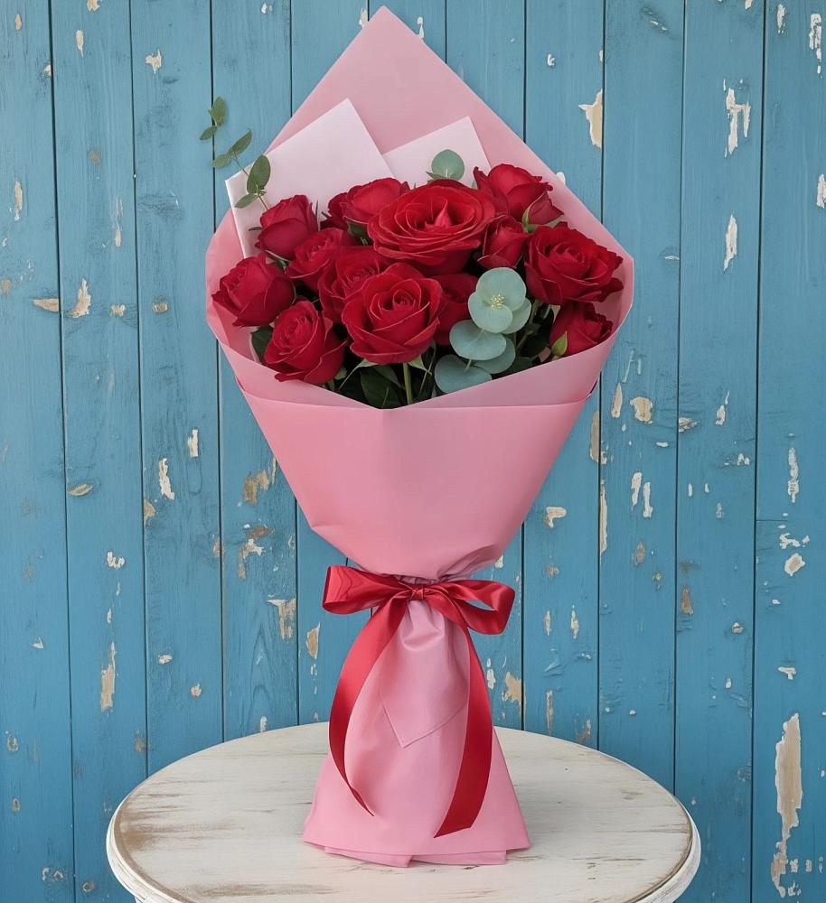 Букет цветов из: Розы в Масловой