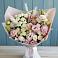 Букет цветов из: Альстромерии и Розы в Масловой