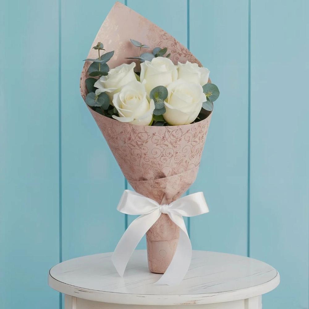 Букет цветов из: Розы в Масловой