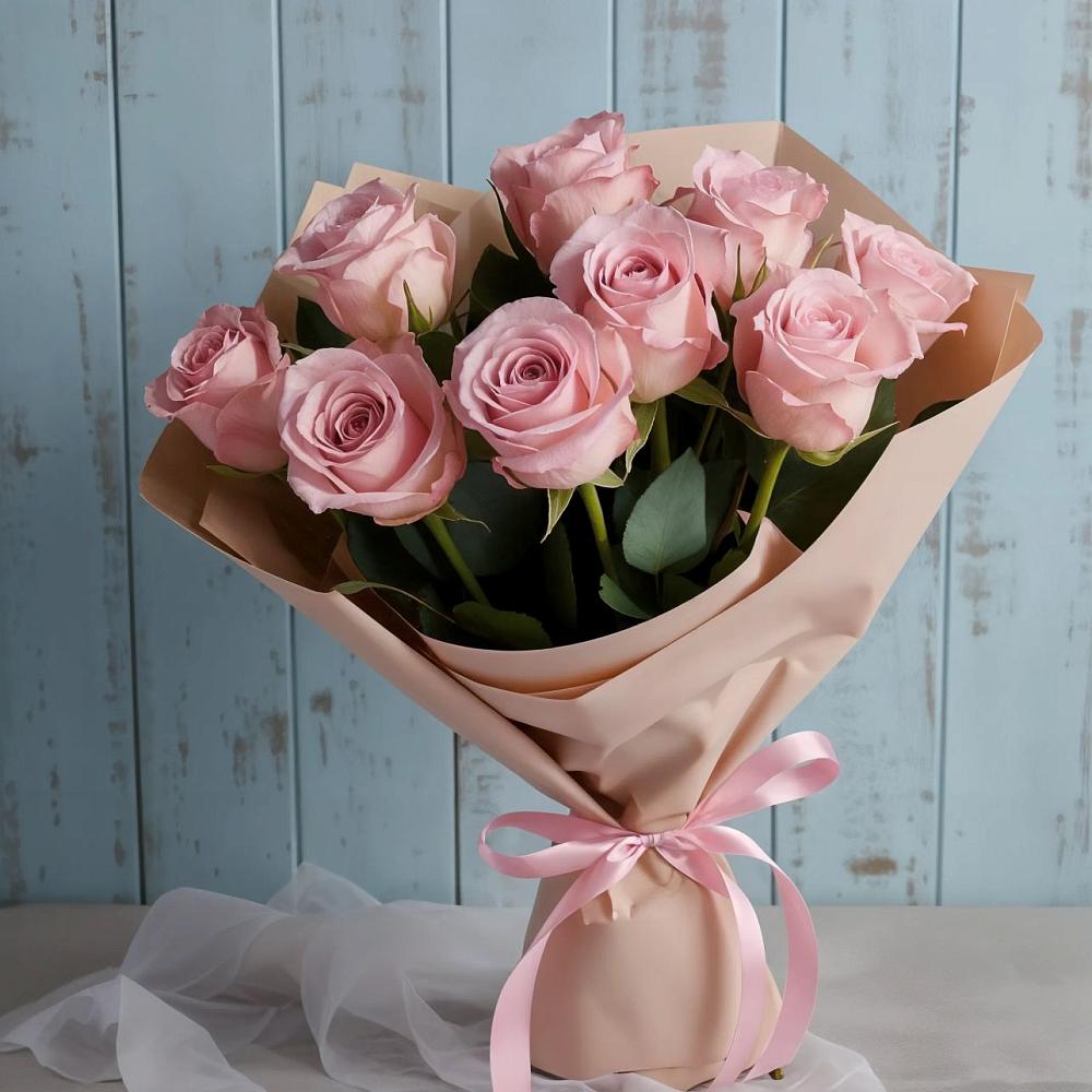 Букет цветов из: Розы в Масловой