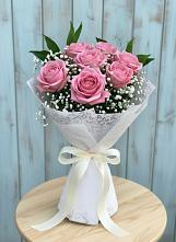 Букет цветов из:  Розы в Масловой