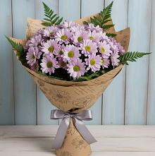 Букет цветов из:  Хризантемы в Масловой