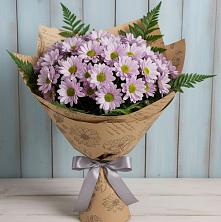 Букет цветов из:  Хризантемы в Масловой