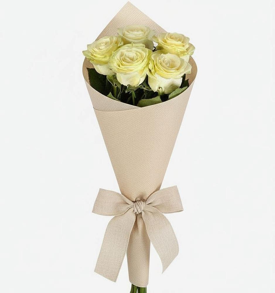 Букет цветов из: Розы в Масловой