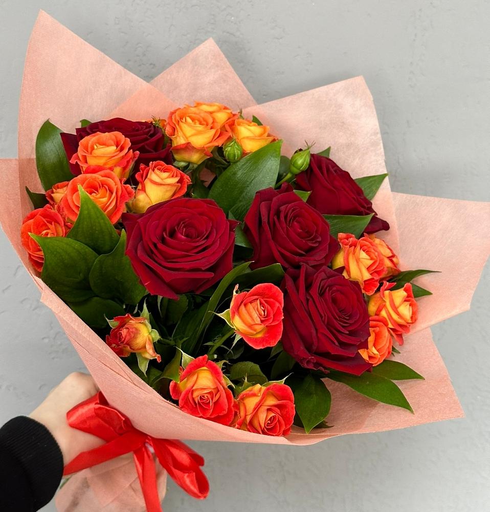 Букет Любовь и восторг в Масловой