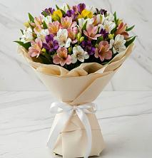 Букет цветов из:  Альстромерии в Масловой