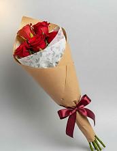 Букет цветов из:  Розы в Масловой