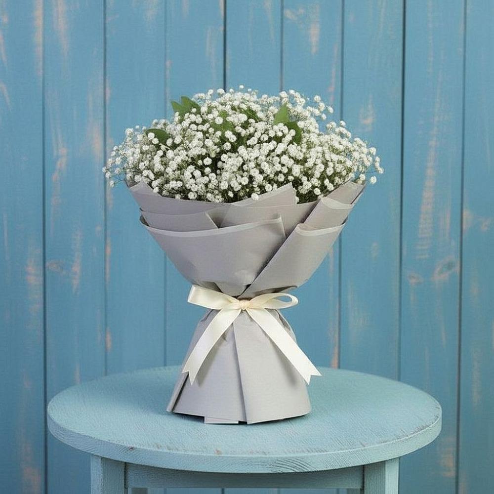 Букет цветов из: Гипсофила в Масловой