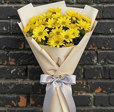 Букет цветов из:  Хризантемы в Масловой