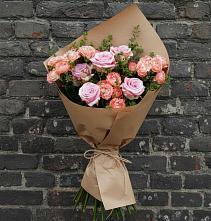 Букет цветов из:  Розы в Масловой