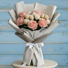 Букет цветов из:  Розы #REPLACE_PRED# Масловой