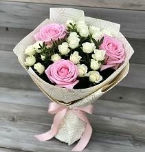 Букет цветов из:  Розы в Масловой