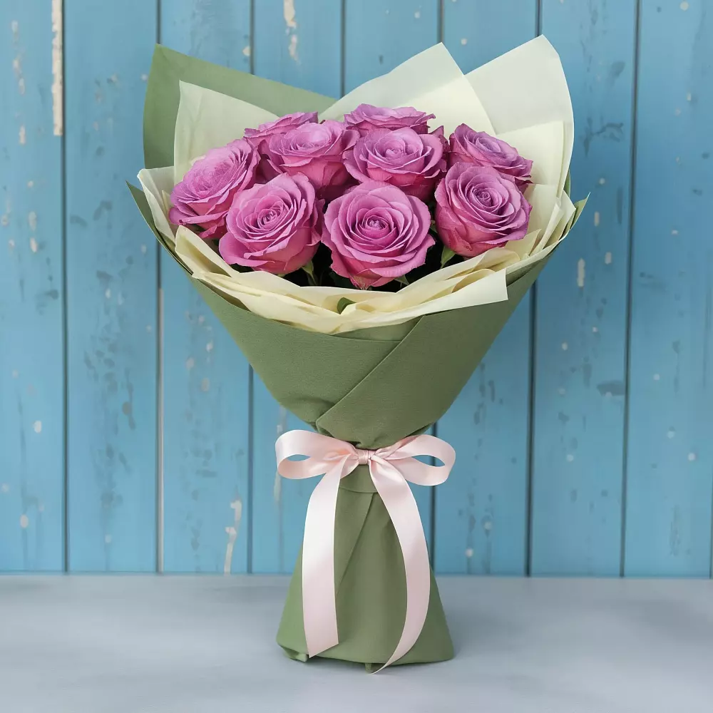 Букет Розы Фёрст Леди в Масловой