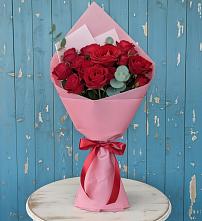 Букет цветов из:  Розы в Масловой