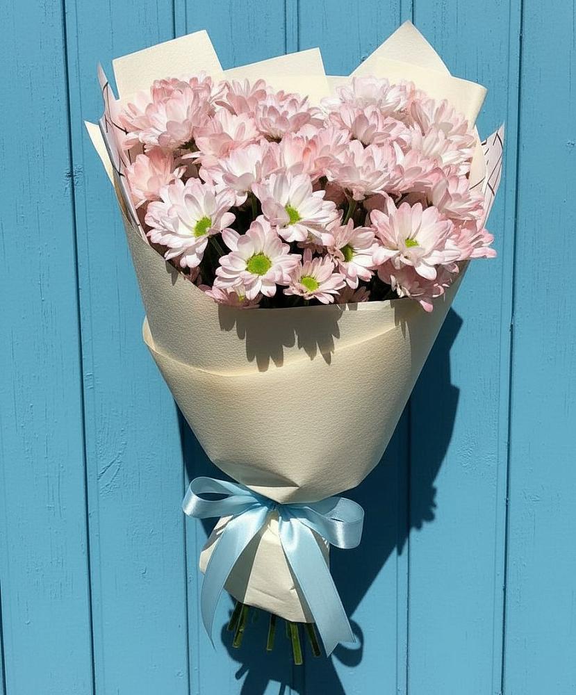 Букет цветов из: Хризантемы в Масловой