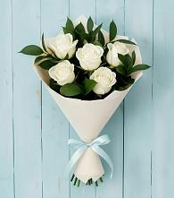 Букет цветов из:  Розы в Масловой