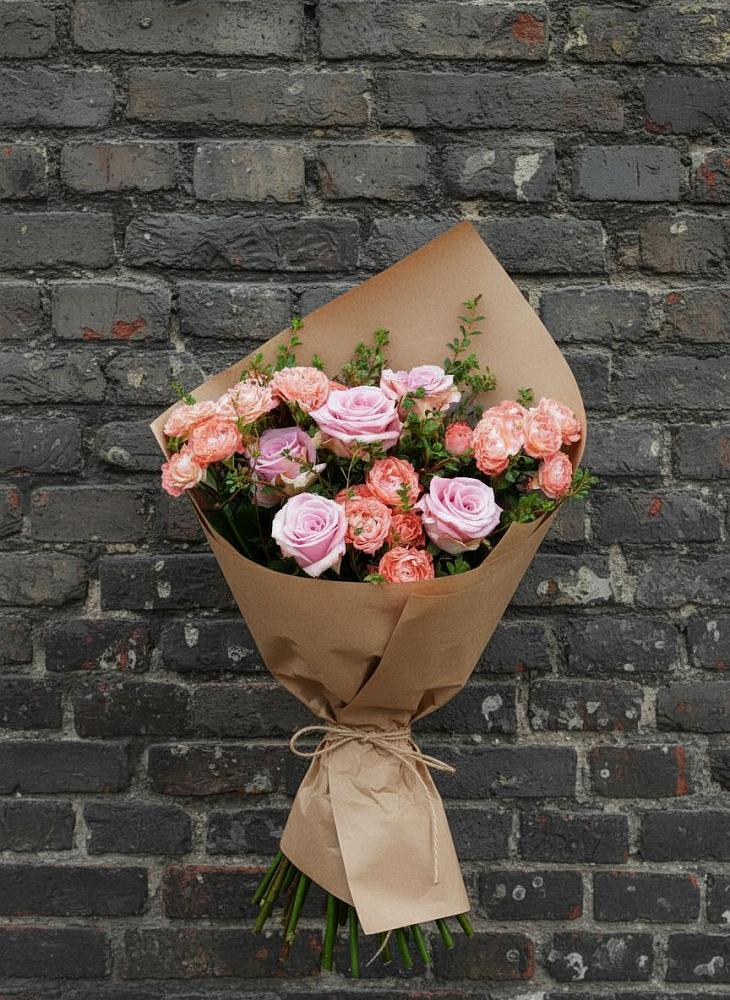 Букет цветов из: Розы в Масловой