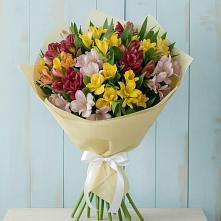 Букет цветов из:  Альстромерии #REPLACE_PRED# Масловой