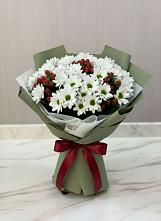 Букет цветов из:  Хризантемы в Масловой