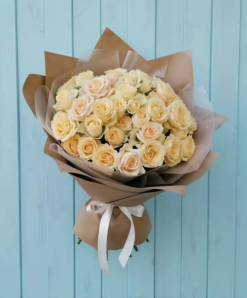 Букет Кремовое облако в Масловой