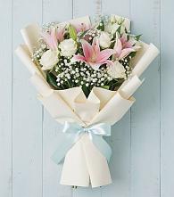 Букет цветов из:  Лилии в Масловой
