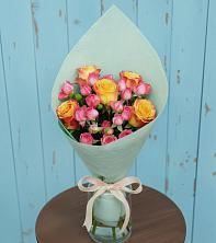 Букет цветов из:  Розы в Масловой